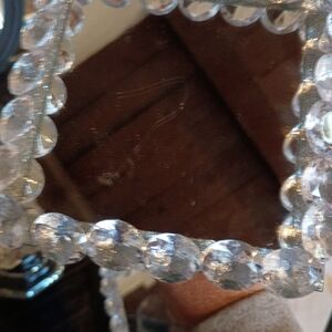Elegant Crystal Beaded Mirror